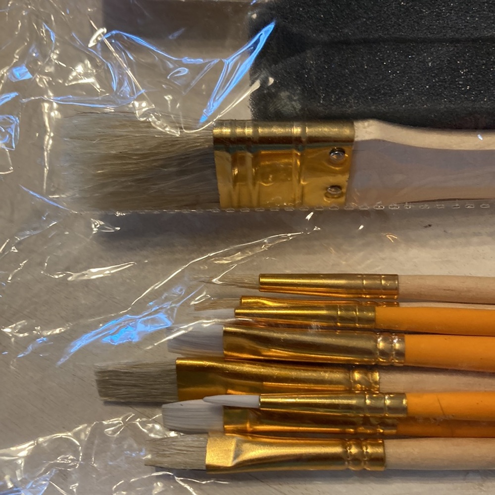 Art Alternatives Bag O’ Brushes 25 Brushes Special Effects Makeup New Paint - Picture 7 of 8
